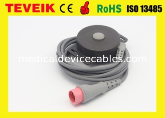 Round 10 Pin Fetal Monitor Transducer For Patient Monitor , External Toco Transducer