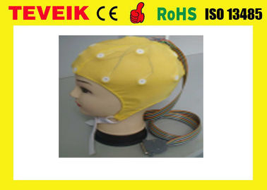 Harga Pabrik Medical 20 Leads Medical EEG Cap dengan Tin Electrode, Neuro-feedback EEG Hat