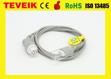 Datex SpO2 kabel sensor aksesoris perangkat medis Round 10pin untuk DB9 Female