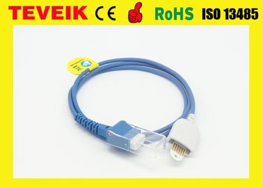 Pabrik Harga Rendah MS LNCS sensor SpO2 Extension Adapter Cable, 6pin ke DB9 female