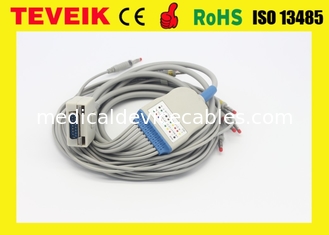 Kabel Fukuda KP-500 EKG, Kabel EKG KP-500D dan Kabel Kawat dengan Banana 4.0 IEC Standard