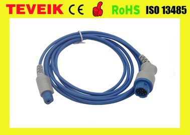 Kabel Ekstensi HP M1940A SpO2, kabel adaptor bulat 12pin ke HP 8pin