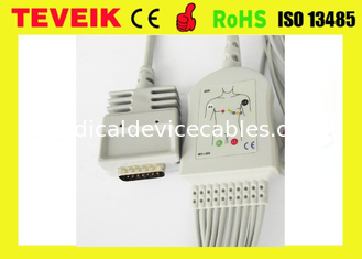 Burdick EK-10 10 kabel ekg timbal dengan kabel utama untuk monitor pasien EKG