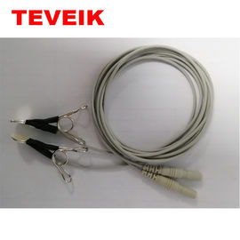Cup Electrode Eeg Wires Pasien Kabel Ear Clip Elektroda Perak Murni Din 1.5mm