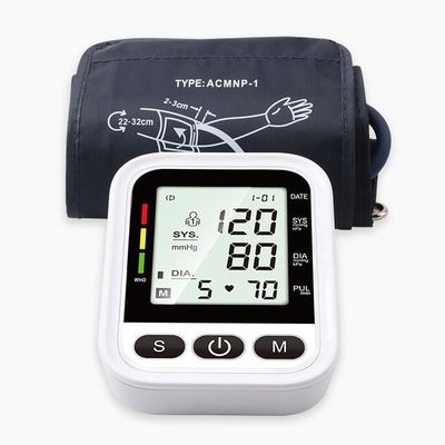 CE ISO13485 Mesin Tekanan Darah Digital 35cm Wrist Circle BP Cuff Monitor