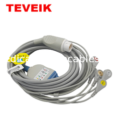 Mindray Medical Reusable ECG Cable 5 Lead Snap Trunk Cable Untuk Beneview T5 T6 T8