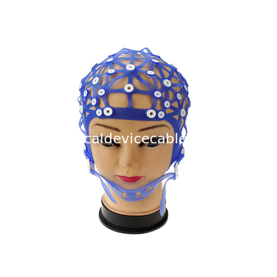 Tutup EEG Silikon Serba Guna yang Dapat Digunakan Kembali Mendukung Berbagai Elektroda EEG