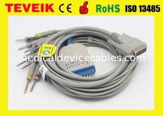 Kabel Nihon Kohden BR-911D EKG untuk monitor Medis ECG-9320 / ECG-9522P DIN 3.0