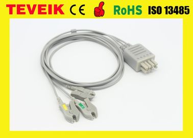 Nihon Kohden Patient Monitor ECG Cable kompatibel dengan 4155A11-6NUA BR-903P