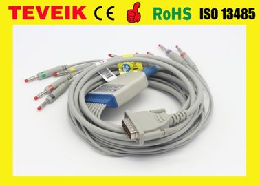 Kabel Schiller EKG untuk AT3, AT6, CS6, AT5, AT10, AT60 Avionik (Del Mar): 910/920/930