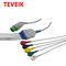 Medis IEC Putaran 12 Pin Schiller 5 Kabel Pasien Ekg Timbal kompatibel TM910
