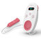 PINK CE Ultrasound Fetal Doppler Plastik ABS OLED Display Monitor Jantung Janin