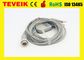 Kabel Kenz EKG untuk ECG 108/110 / 1203.1205 10 leadwires IEC / AHA DB15 pin
