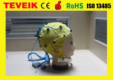 Timah Elektroda Perak Klorida Elektroda EEG Cap Electroencephalogram Pasien Monitor Aksesori