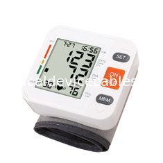 Perawatan Kesehatan Automatic Cuff Wrist Digital Monitor Tekanan Darah Dengan Layar LCD