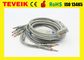 Pisang 4.0 M3703C PLPS Satu Peice Series EKG Cable IEC Standard