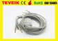 Pisang 4.0 M3703C PLPS Satu Peice Series EKG Cable IEC Standard