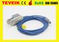 3F Dewasa Klip Jari Redel 6pin 10ft Reusable SpO2 Sensor kabel medis