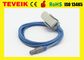 3F Dewasa Klip Jari Redel 6pin 10ft Reusable SpO2 Sensor kabel medis