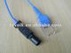 2.4m Novametrix Pulse Oksimeter Kabel Hyp 6 Pin Untuk DB9 Perempuan, kabel ekstensi spo2
